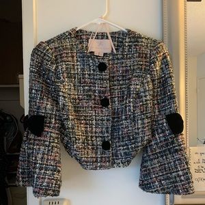 Gal Meets Glam Tweed Jacket